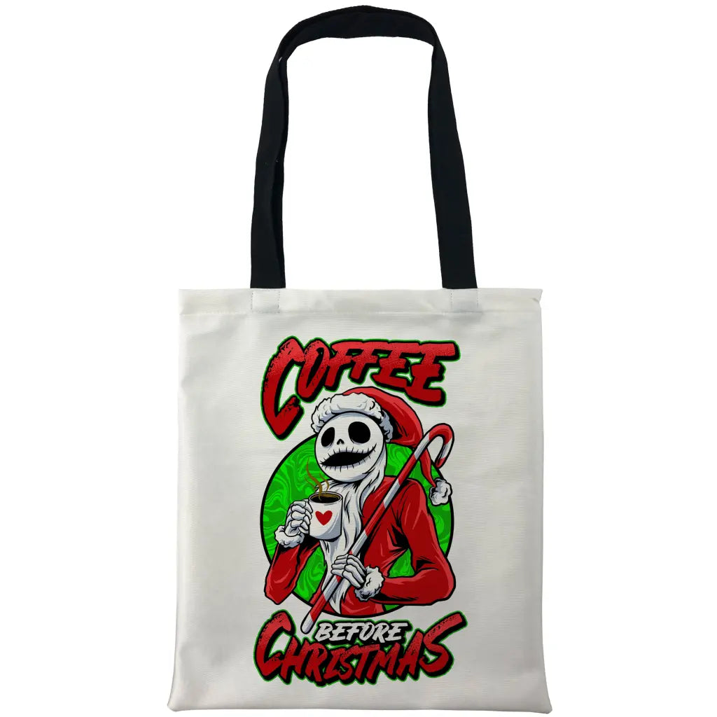 Coffee Before Christmas Bags - Tshirtpark.com