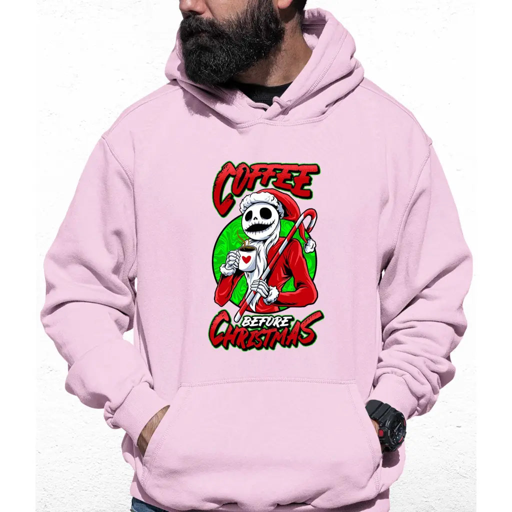 Coffee Before Christmas Colour Hoodie - Tshirtpark.com