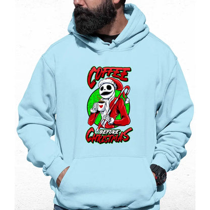 Coffee Before Christmas Colour Hoodie - Tshirtpark.com