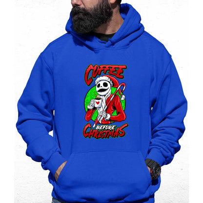 Coffee Before Christmas Colour Hoodie - Tshirtpark.com