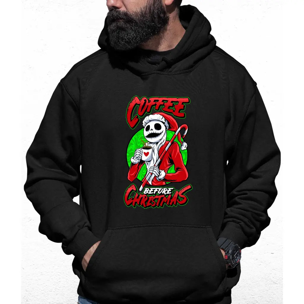 Coffee Before Christmas Colour Hoodie - Tshirtpark.com