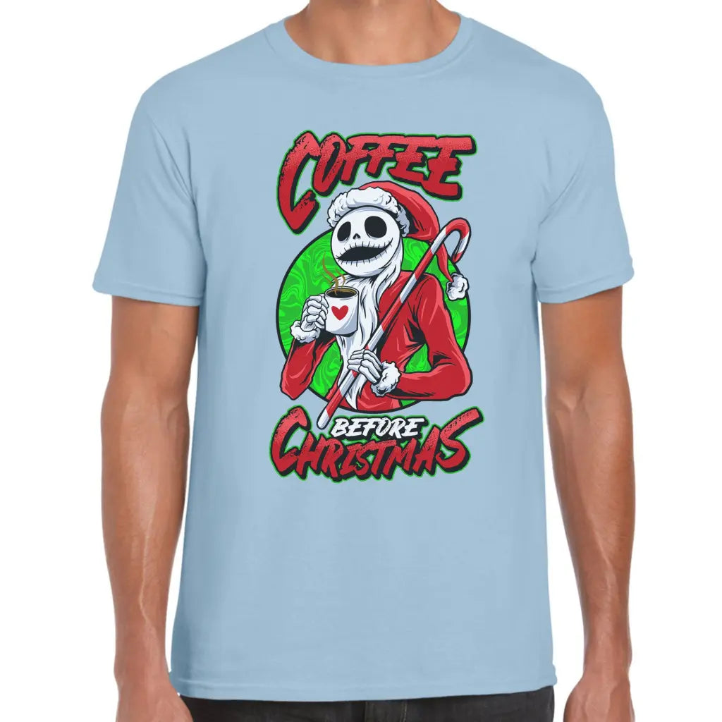 Coffee Before Christmas T-Shirt - Tshirtpark.com
