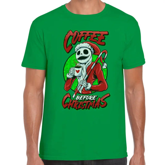 Coffee Before Christmas T-Shirt - Tshirtpark.com