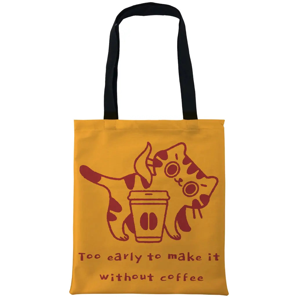 Coffee Cat Tote Bags - Tshirtpark.com