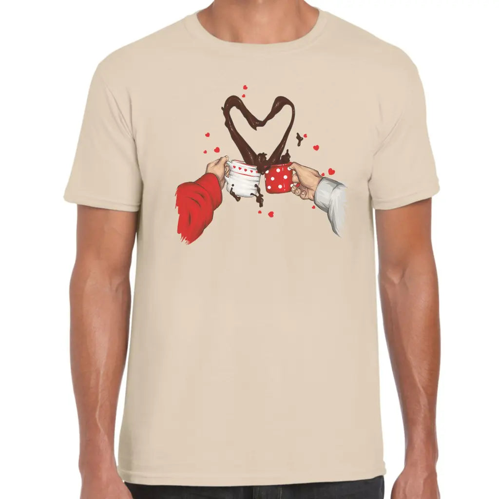 Coffee Heart T-Shirt - Tshirtpark.com