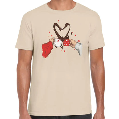 Coffee Heart T-Shirt - Tshirtpark.com