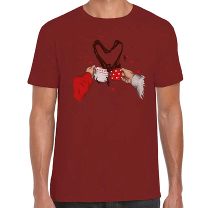 Coffee Heart T-Shirt - Tshirtpark.com