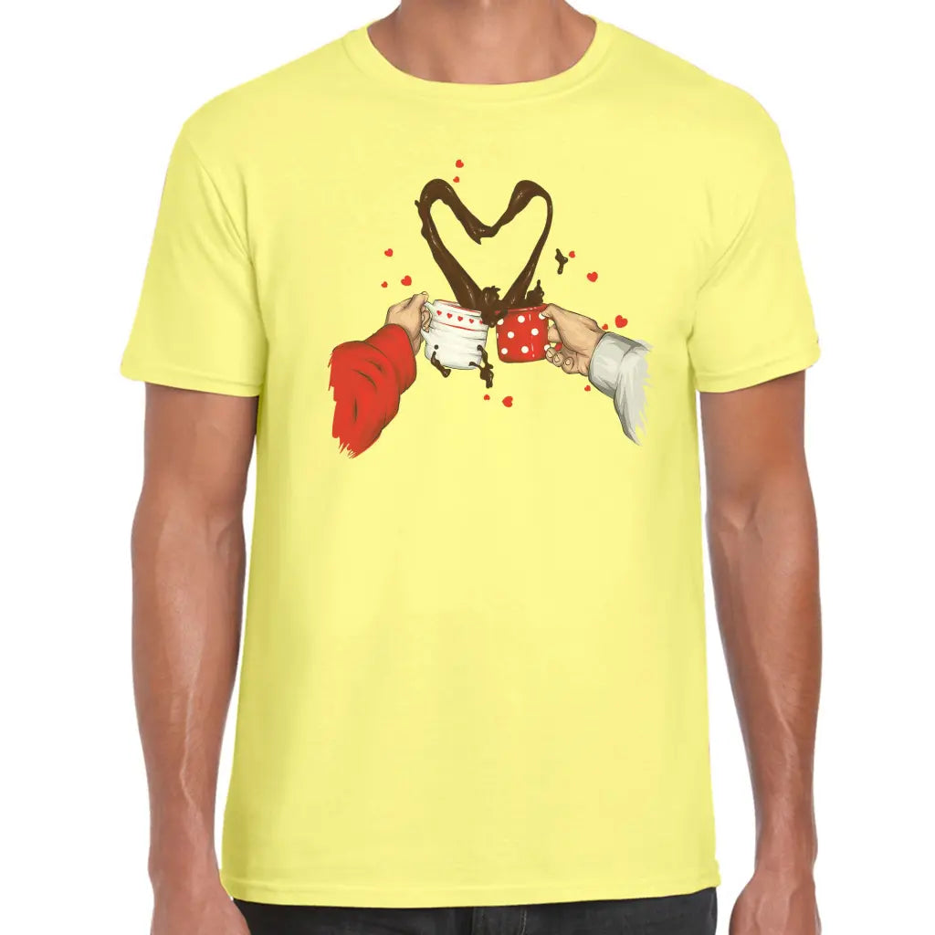 Coffee Heart T-Shirt - Tshirtpark.com