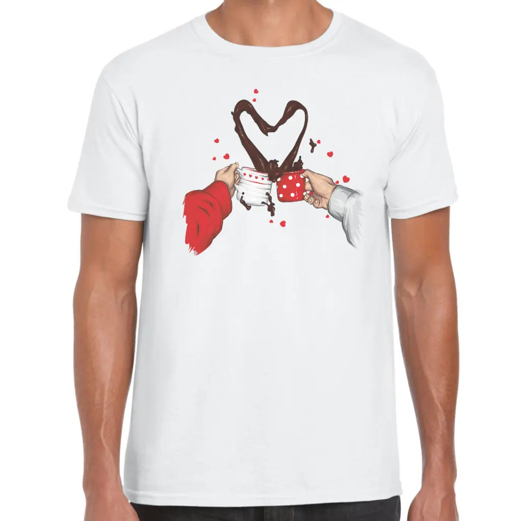 Coffee Heart T-Shirt - Tshirtpark.com