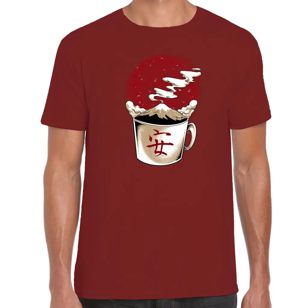 Coffee Volcano T-Shirt - Tshirtpark.com