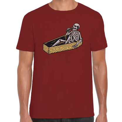Coffin Skeleten T-Shirt - Tshirtpark.com