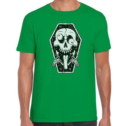 Coffin Skull T-Shirt - Tshirtpark.com