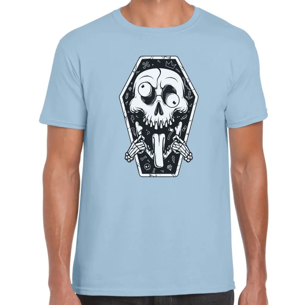 Coffin Skull T-Shirt - Tshirtpark.com