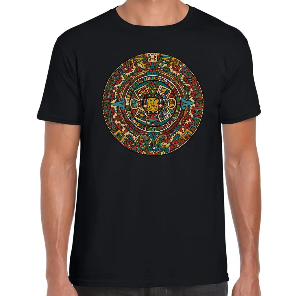 Colourful Aztec T-Shirt - Tshirtpark.com