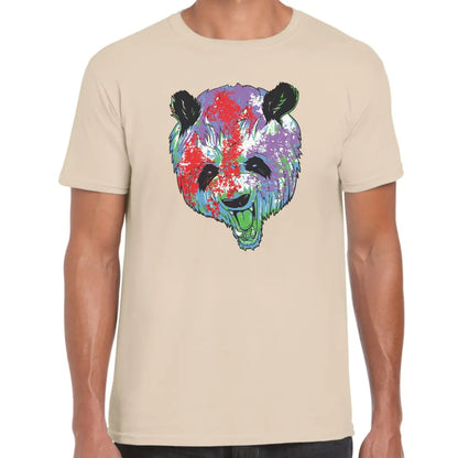 Colourful Panda T-Shirt - Tshirtpark.com