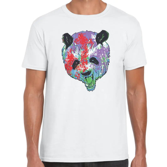 Colourful Panda T-Shirt - Tshirtpark.com