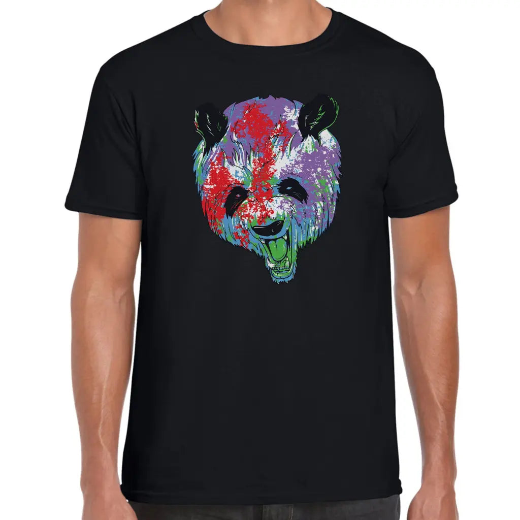 Colourful Panda T-Shirt - Tshirtpark.com