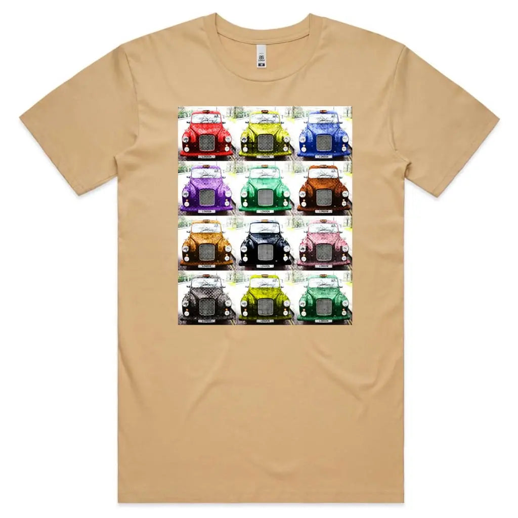 Colourful Taxis T-Shirt - Tshirtpark.com