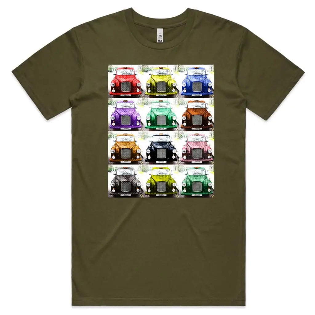 Colourful Taxis T-Shirt - Tshirtpark.com