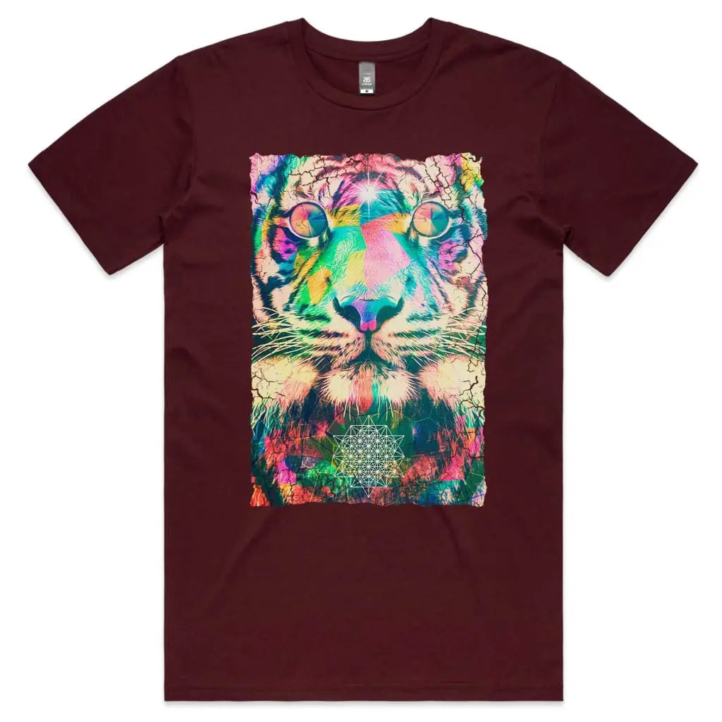 Colourful Tiger T-Shirt - Tshirtpark.com