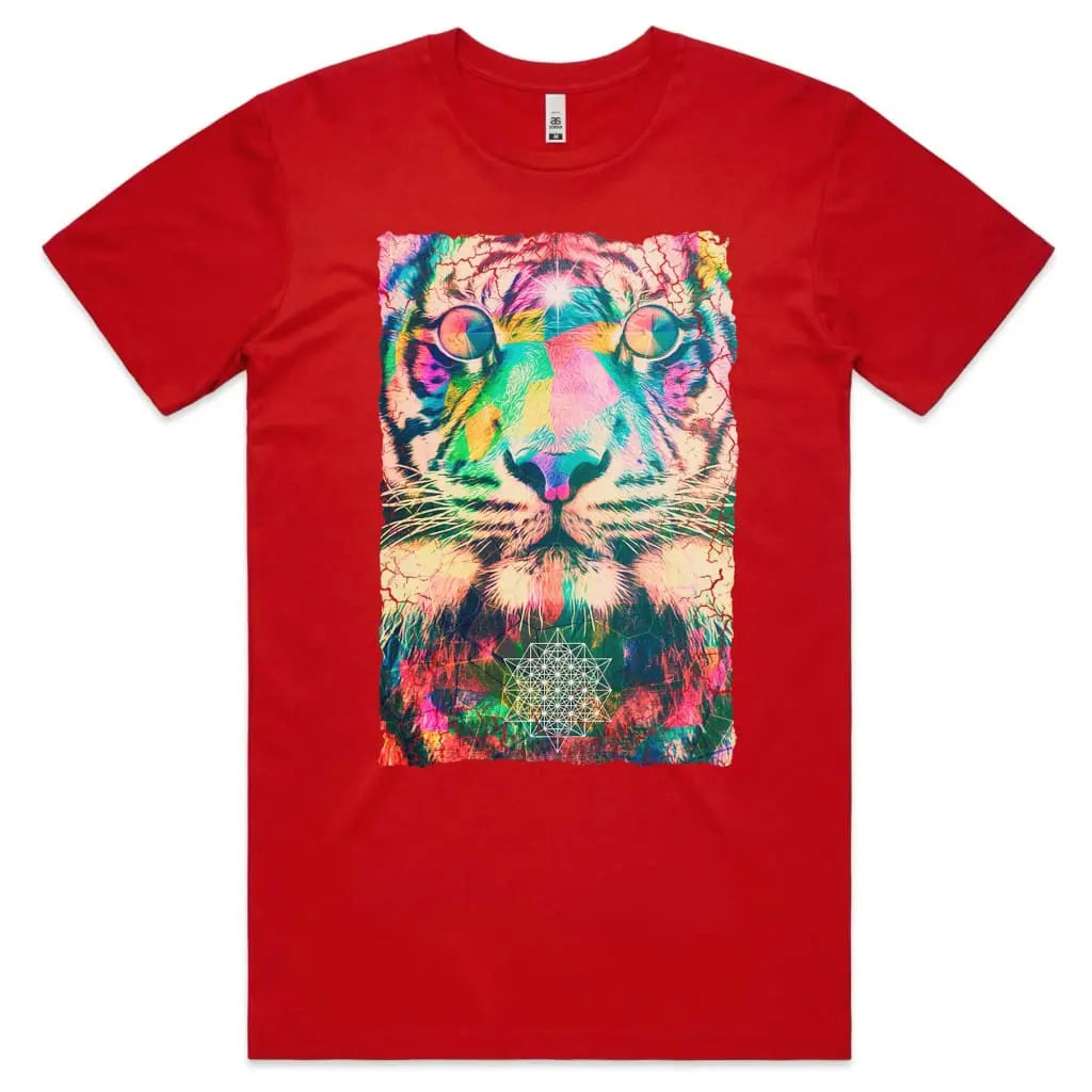 Colourful Tiger T-Shirt - Tshirtpark.com