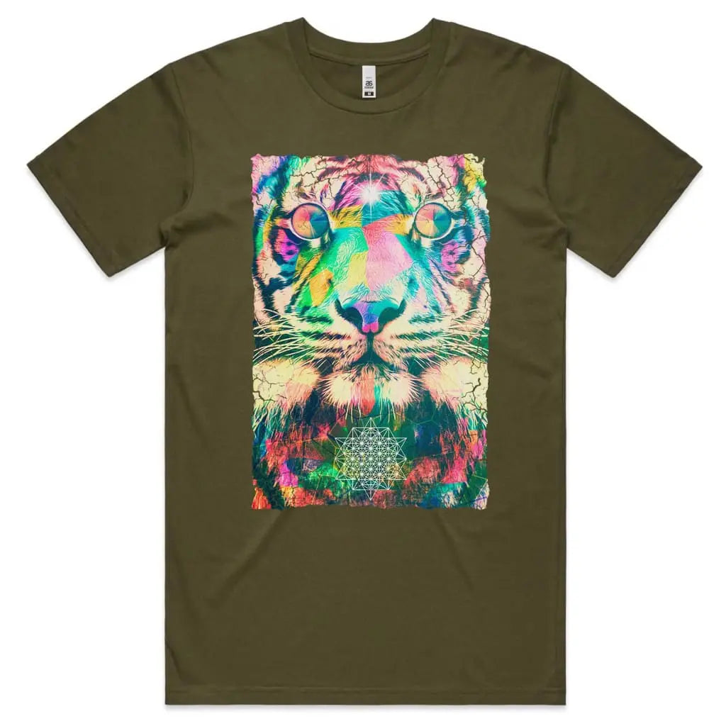 Colourful Tiger T-Shirt - Tshirtpark.com