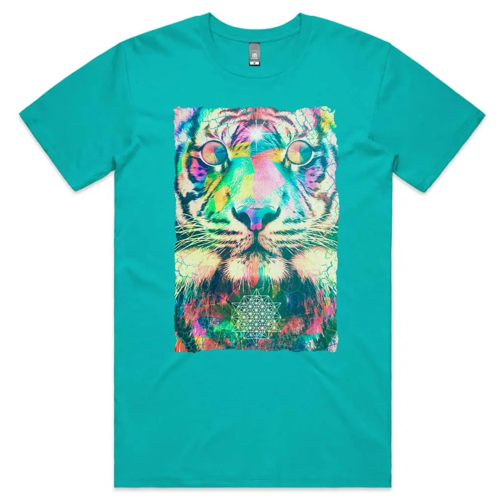 Colourful Tiger T-Shirt - Tshirtpark.com