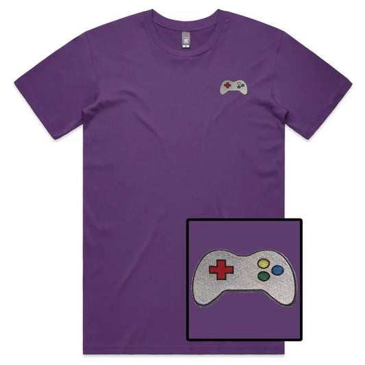 Controller Embroidered T-Shirt - Tshirtpark.com