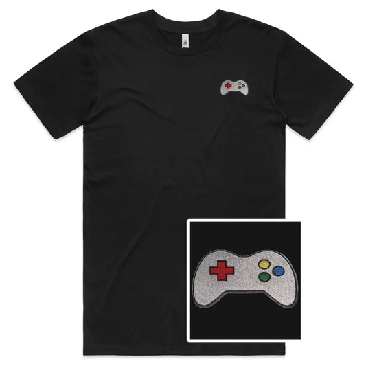 Controller Embroidered T-Shirt - Tshirtpark.com