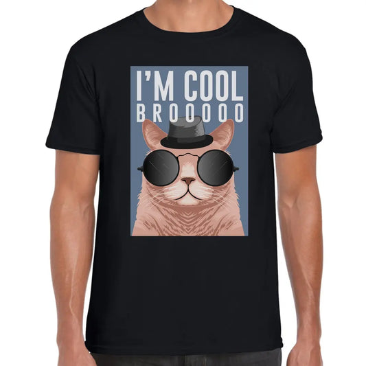 Cool Bro Cat T-Shirt - Tshirtpark.com