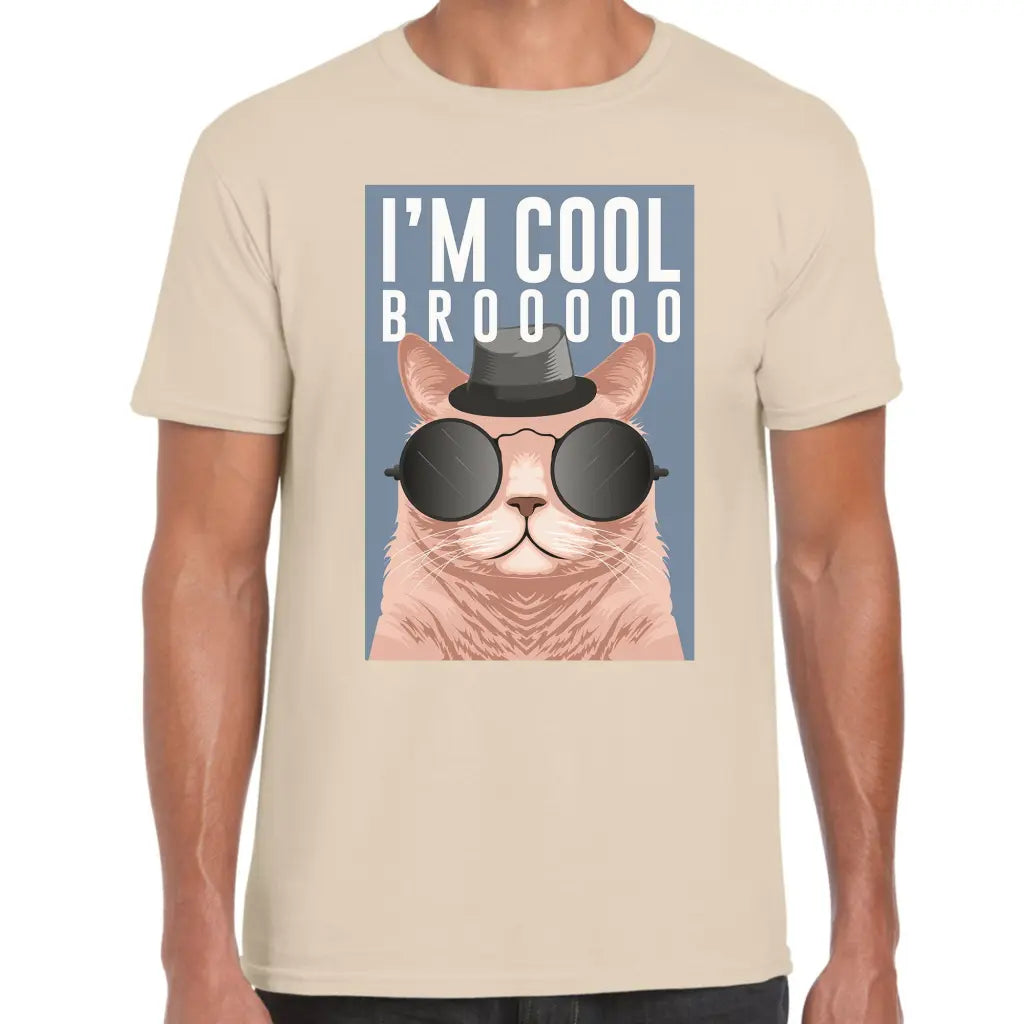 Cool Bro Cat T-Shirt - Tshirtpark.com