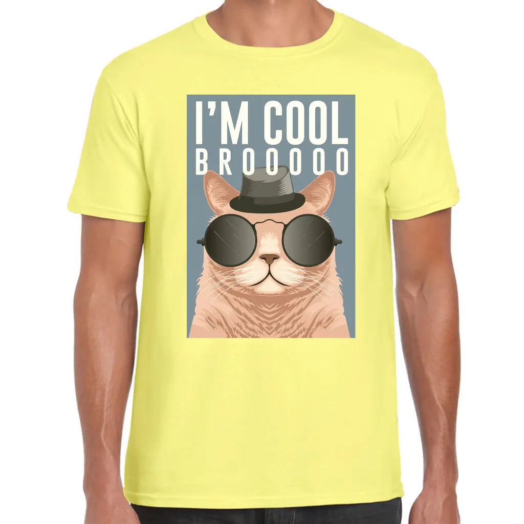 Cool Bro Cat T-Shirt - Tshirtpark.com