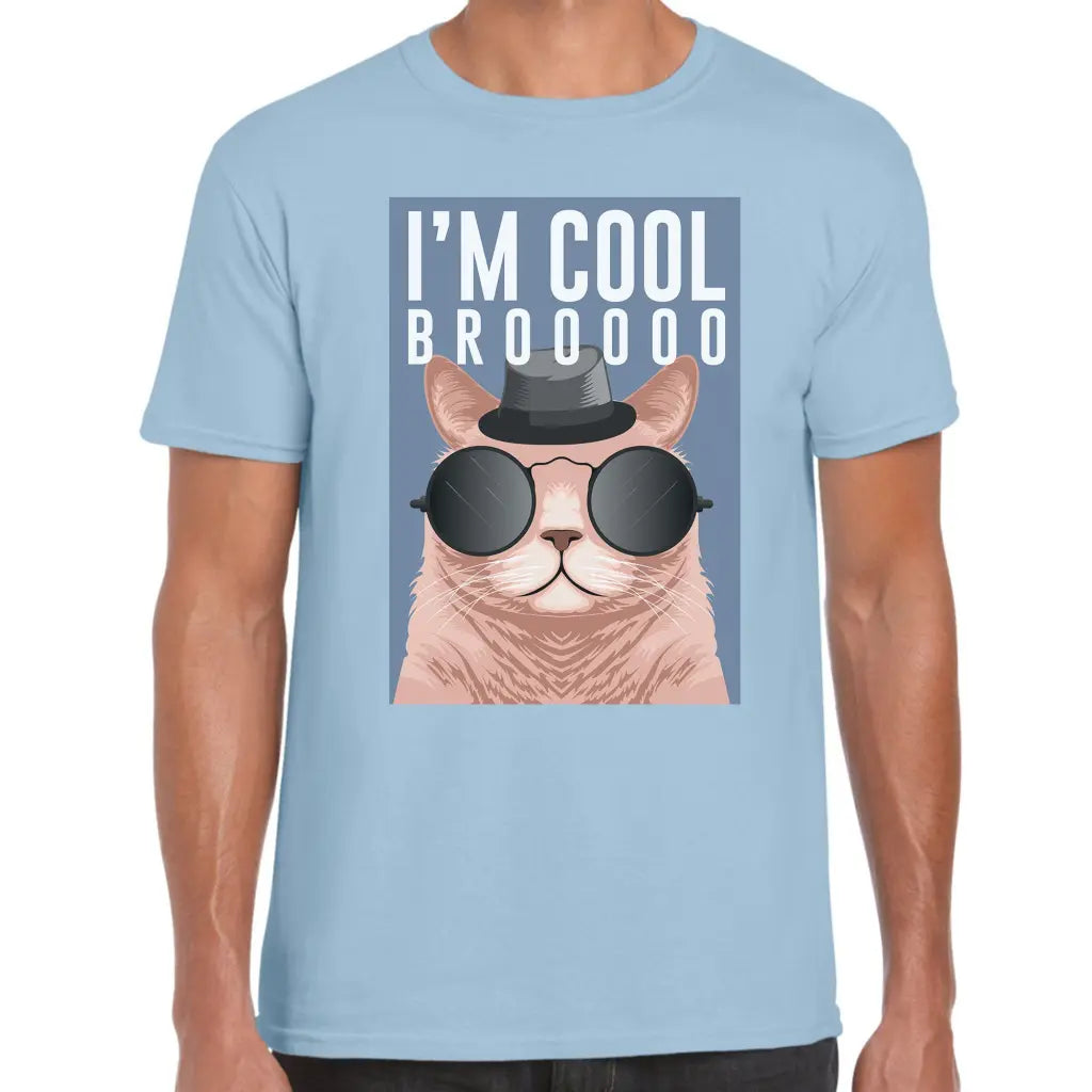 Cool Bro Cat T-Shirt - Tshirtpark.com