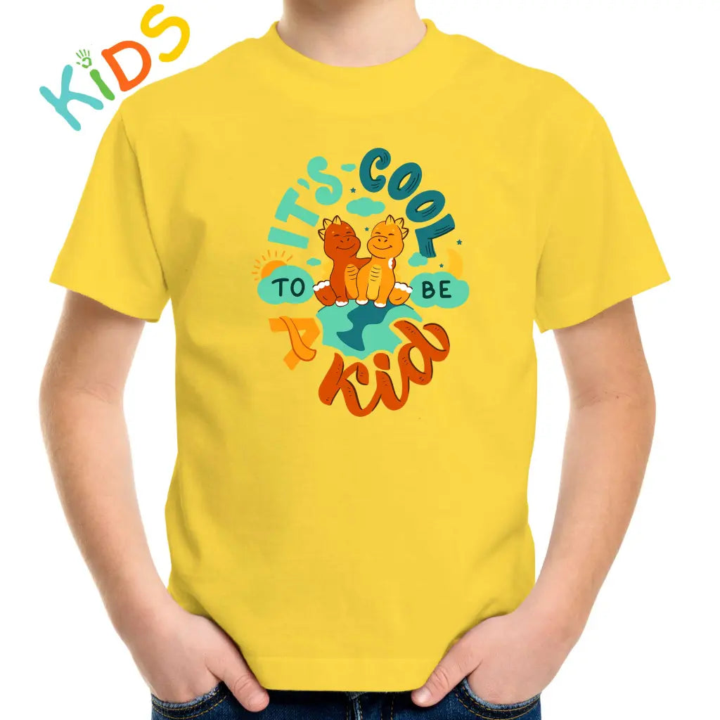 Cool To Be A Kid Kids T-shirt - Tshirtpark.com