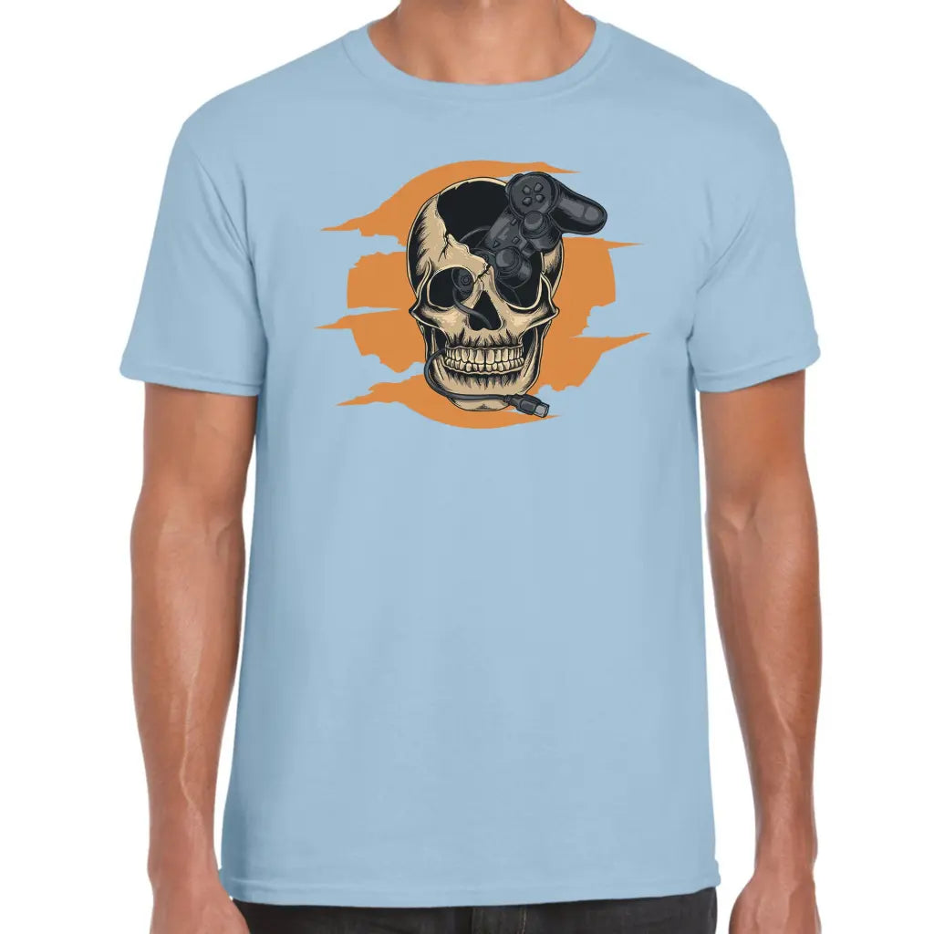 Cracked Skull Controller T-Shirt - Tshirtpark.com