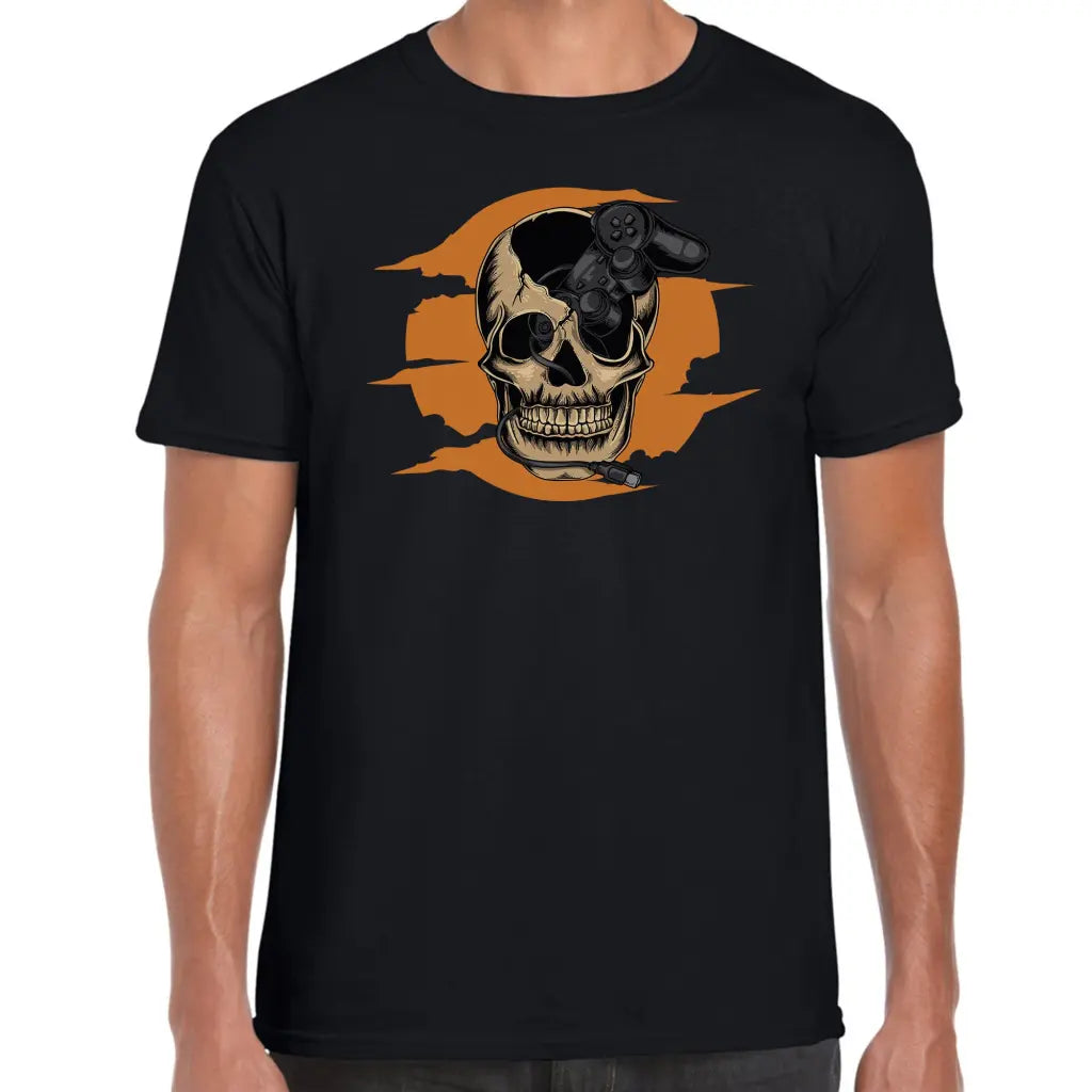 Cracked Skull Controller T-Shirt - Tshirtpark.com