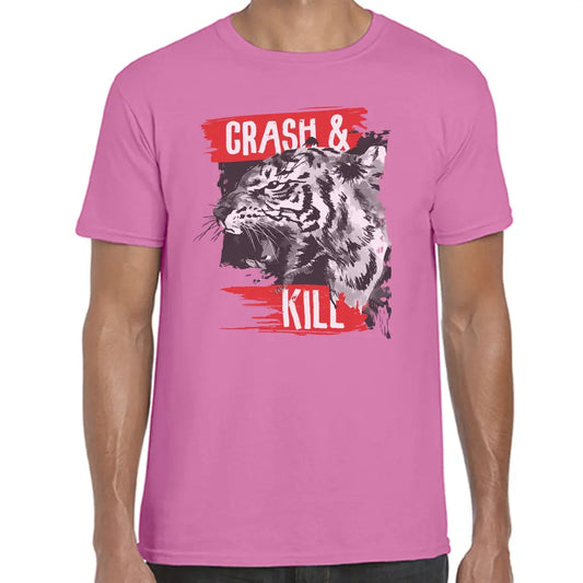 Crash And Kill Tiger T-Shirt - Tshirtpark.com