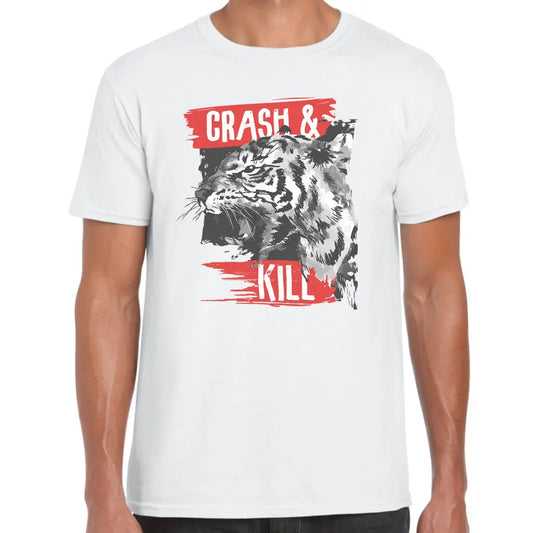 Crash And Kill Tiger T-Shirt - Tshirtpark.com