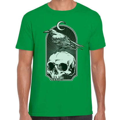 Crow Skull Window T-Shirt - Tshirtpark.com