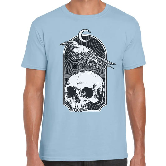 Crow Skull Window T-Shirt - Tshirtpark.com