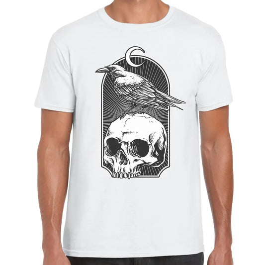 Crow Skull Window T-Shirt - Tshirtpark.com