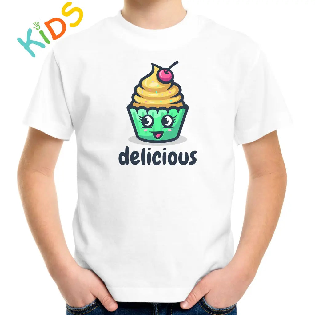 Cupcake Face Kids T-shirt - Tshirtpark.com