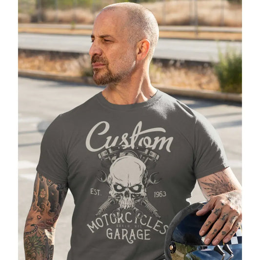 Custom Motorcycles Garage T-Shirt - Tshirtpark.com