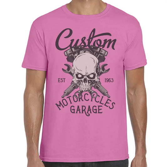 Custom Motorcycles Garage T-Shirt - Tshirtpark.com