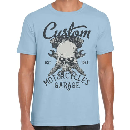 Custom Motorcycles Garage T-Shirt - Tshirtpark.com