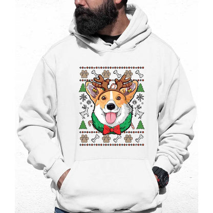 Cute Christmas Dog Colour Hoodie - Tshirtpark.com