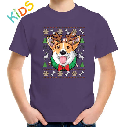 Cute Christmas Dog Kids T-shirt - Tshirtpark.com