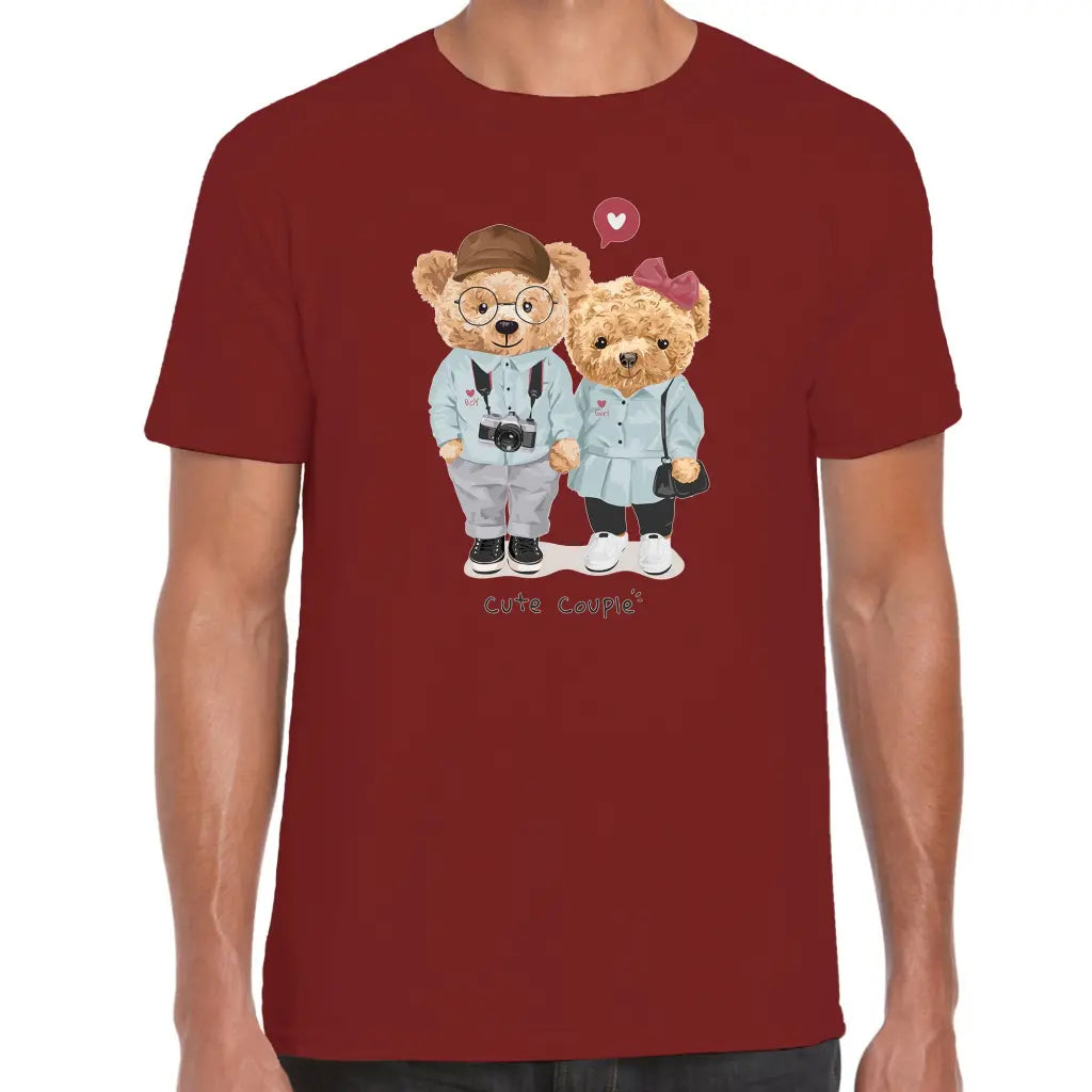 Cute Couple Teddy T-Shirt - Tshirtpark.com
