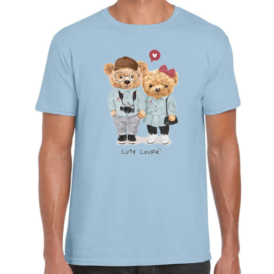 Cute Couple Teddy T-Shirt - Tshirtpark.com