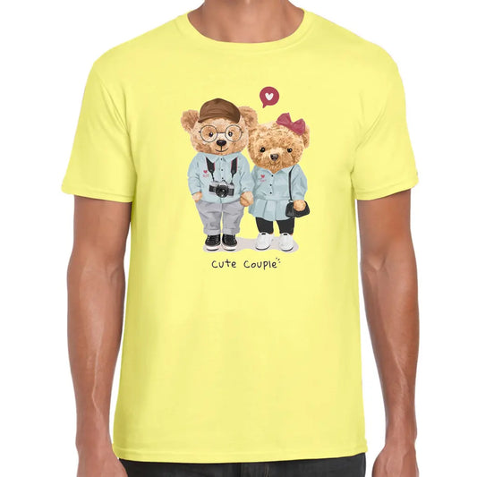 Cute Couple Teddy T-Shirt - Tshirtpark.com